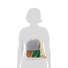 Coffee Shop - Hille - Small Backpack, Light grey mélange, Rucksack