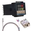 WANGCL Digital PID Controller Intelligent Thermostat with 40A SSR Relay