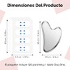 120 PCS Face Lift Tape para Rostro 1Prz guasha facial.