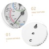 Kisangel Precision Mini Hygrometer Aluminum Alloy Body Dual Temperature Humidity