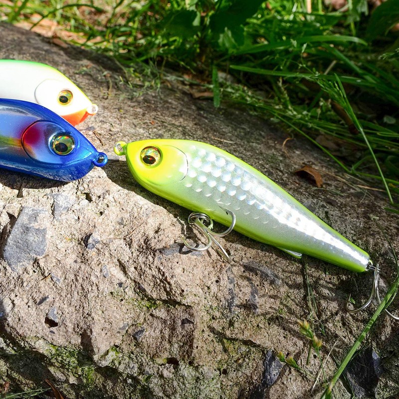 KOKO Lures Chivas Lure, Wasprol, 50S, 6g, 80s, 17g, Sinking
