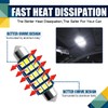 Middrivr 4PCS Interior Car LED Dome Light, Car Reading Light,