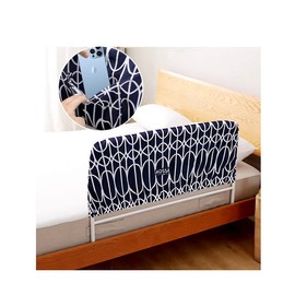 Funda para riel de cama para adultos mayores, fundas de cojín para barandilla de cama, protección de seguridad para cama de hospital, funda de riel de cama médica con bolsillo de almacenamiento (1 unidad)