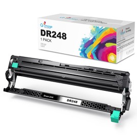 Q-image DR248 Drum Units Replaces Brother DR248 DR-248BK Compatible with Brother HL-L3215CW HL-L3220CWE HL-L3240CDW HL-L8240CDW DCP-L3520CDW Eco DCP-L3555CDW MFC-L3740CDW Eco MFC-L8390 CDW