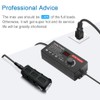 SHNITPWR Universal Power Supply Adjustable DC 24V 12V 9V 14V