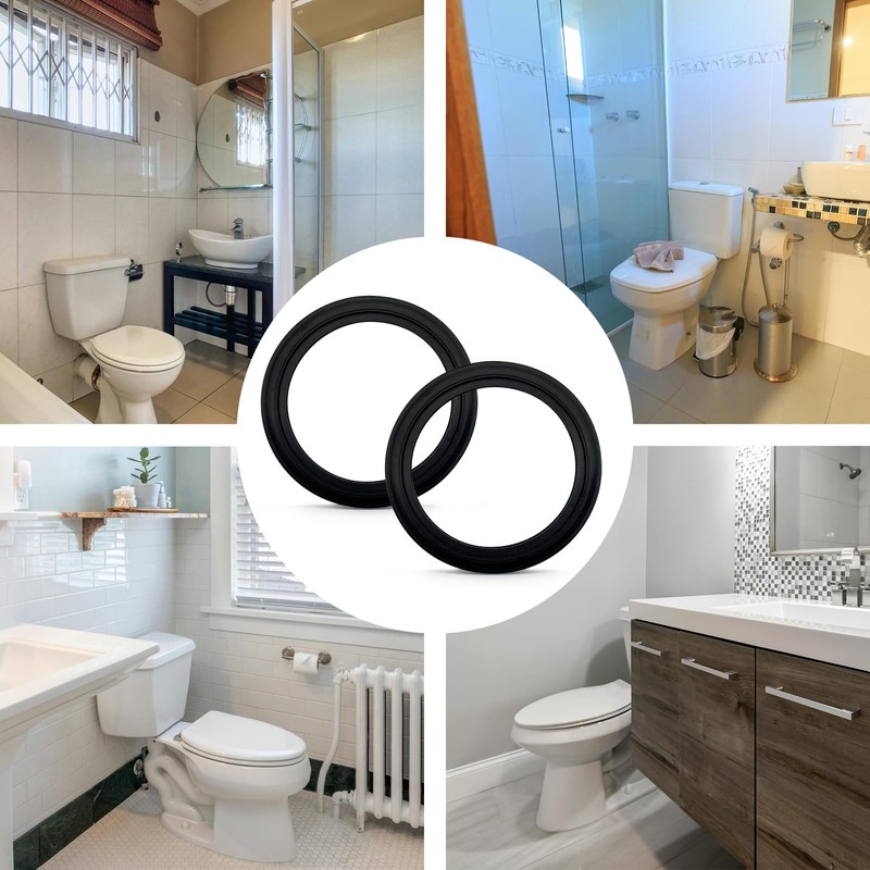 Toilet Seal Flush Pipe for Geberit Seal - 2 Pieces