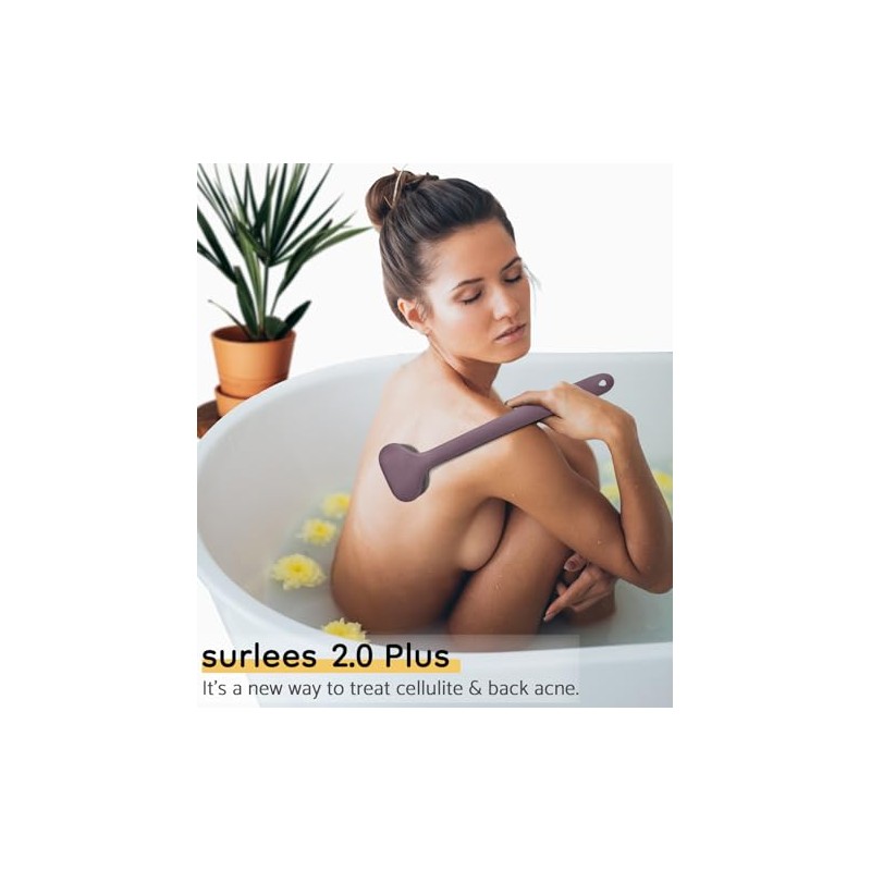 Surlees 2.0 Plus Cepillo de Espalda para la Ducha para