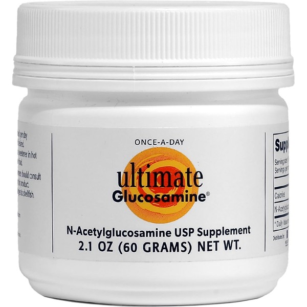 Ultimate Glucosamine Wellesley Therapeutics, Aids Joint Repair, Mobility & Comfort, Long Term Joint Maintenance, Non-GMO, Gluten-Free, Dairy-Free, Diabetic Friendly, 60g, 30 Servings