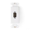 Leviton 41647-W Decora Insert HDMI Wallplate, White 10-ft