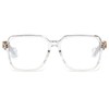 VISOONE Oversized Blue Light Blocking Glasses with Chic Square TR90