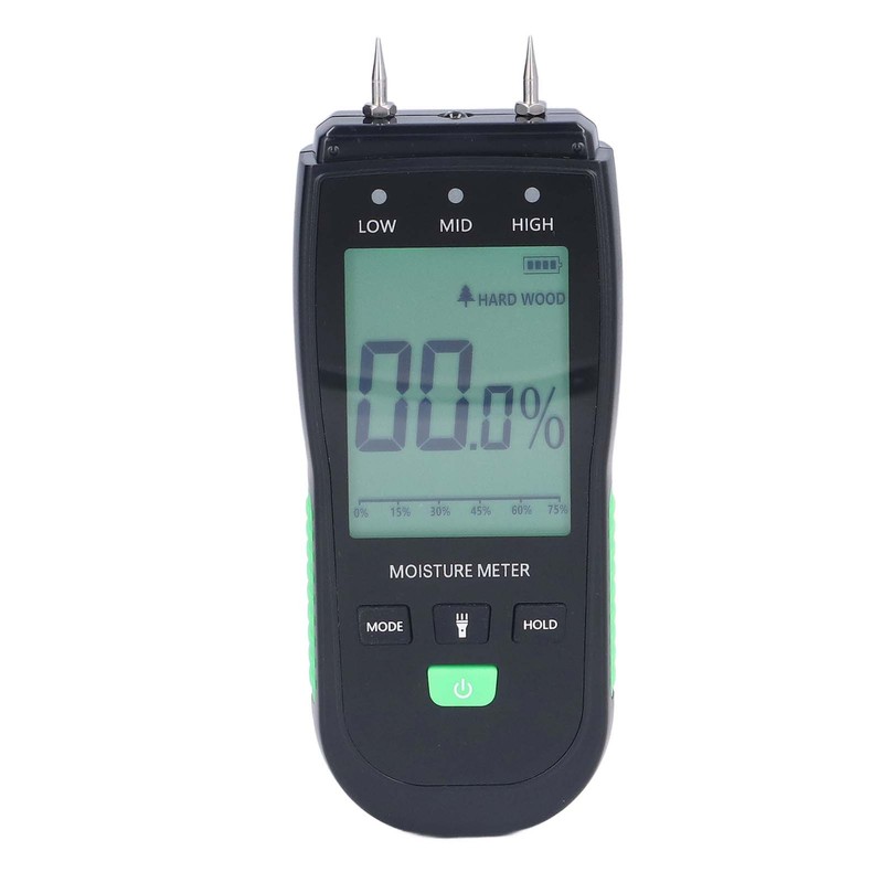 Wood Moisture Meter High Accuracy LCD Display Professional Moisture Content