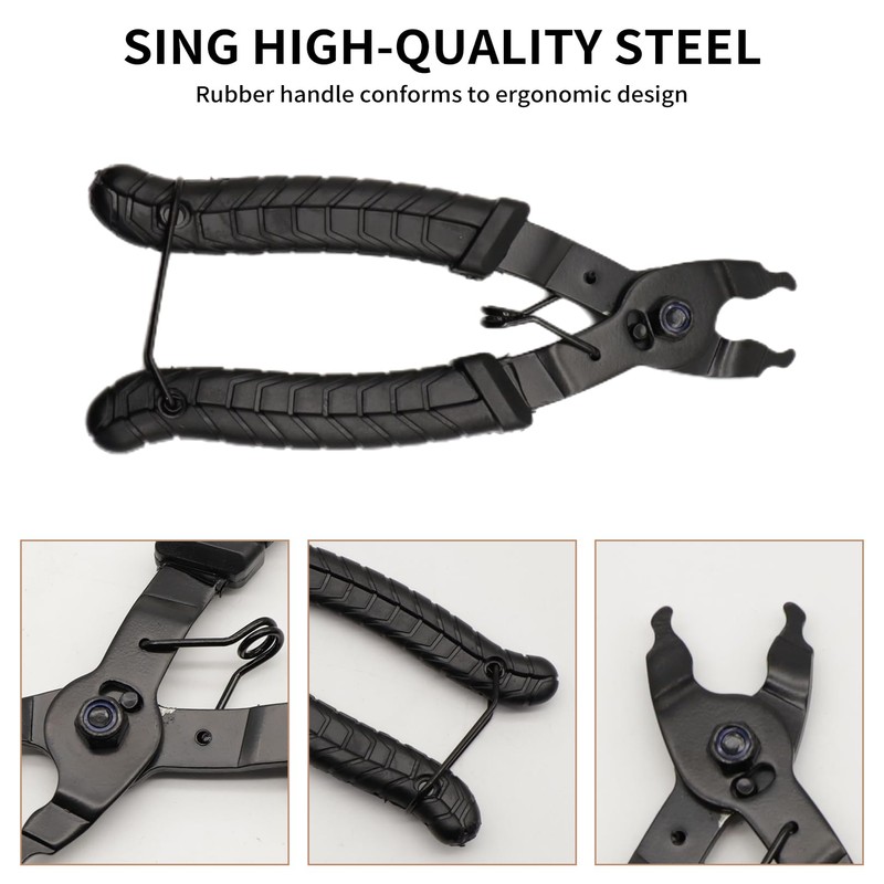 lokxmve Chain Lock Pliers Bicycle Chain Tool Chain Lock Pliers