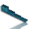 mokedo-factory M4WD Aluminum Spacer Set 1.5mm/3mm/6mm/12mm 8 Each (Blue)