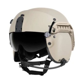 Tacticaldealer Tan Add-on Retrofit Accessory ARC Rail HGU-56 Pilot Flight Helmet Long Rails