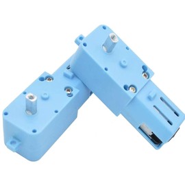 2PCS TT Motor DC3-6V Gear Motor Ratio 1:90 for DIY Smart Car Toys Electric Motor (1:90 Single Shaft)