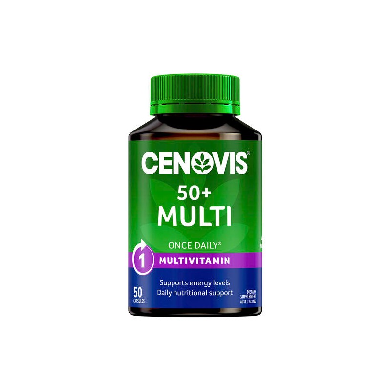 Cenovis 50+ Once Daily Multi 50 Capsules