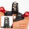 Woodworking Router Plane with Anodic Oxidation Treatment, Hand Planer for