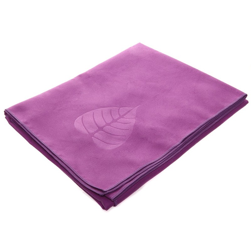 The Little Bodhi Microfibre Towel Purple 100cm x 50cm