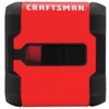 CRAFTSMAN Laser Level, Cross Line, Red, 36-Foot Range (CMHT77629)