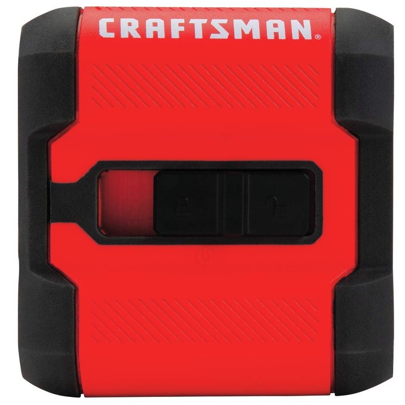 CRAFTSMAN Laser Level, Cross Line, Red, 36-Foot Range (CMHT77629)