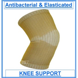 Proline Elasticated Knee Support N.F, Beige, Medium