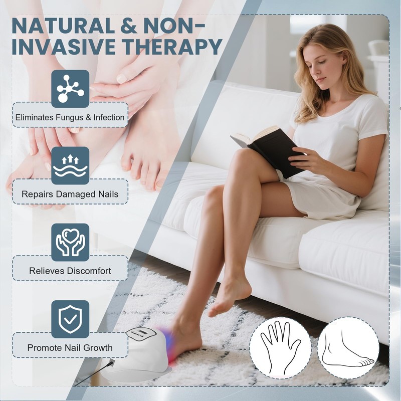 iKeener Nail Fungus Laser Device Against Nail Fungus for Multiple