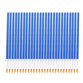 AcbbMNS 50Pcs Pointed Tip Brushes Nylon Hair Brushes Acrylic Oil Watercolor Painting Brush, Kids Adult Drawing Arts Crafts Paint Brushes
