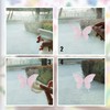 8 Sheets Spring Window Stickers Tulips Hummingbird Butterfly Flower Window
