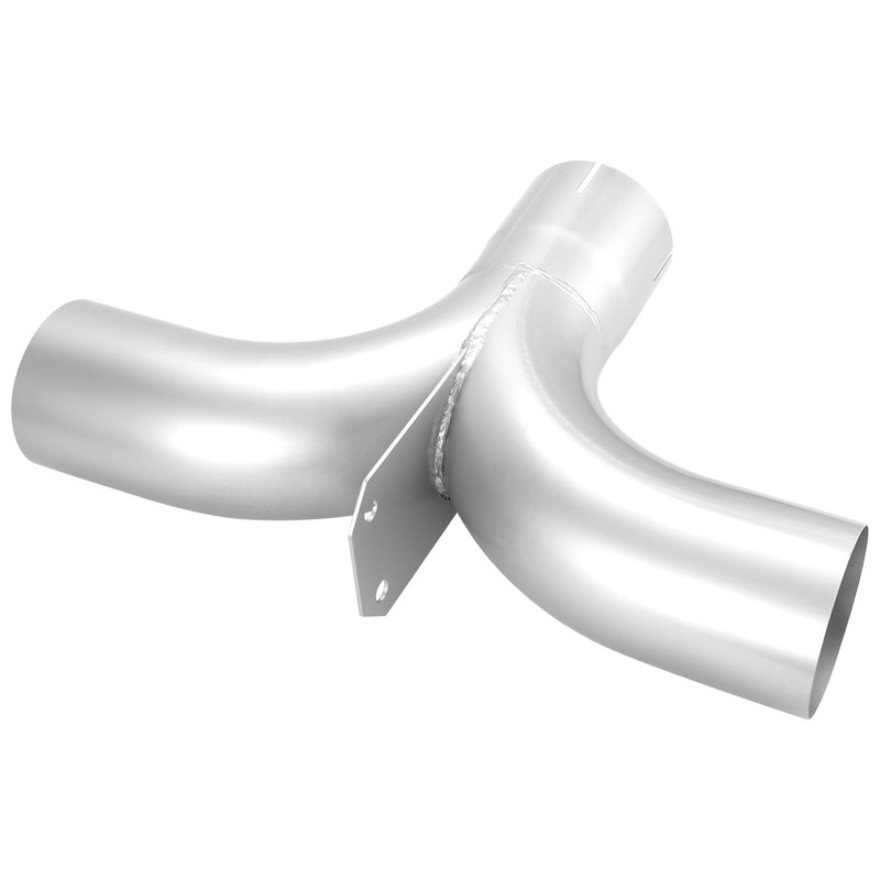 Piclafe Universal 5" Exhaust Elbow Y Pipe with Divider, 5"
