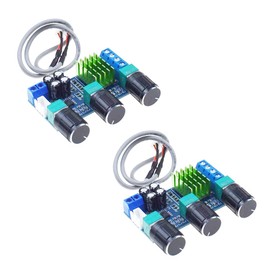 2pcs XH-M567 TPA3116D2 Dual-Channel Stereo Digital Audio Power Amplifier Board Audio Power Amplifier Board 80Wx2