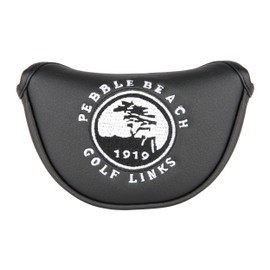 Golf Headcover Putter Cover Magnetic Odyssey Red Small Small Fit Center Shaft US Stab Tree (Black)