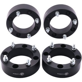 VLAOSCHI Black Forged 4x137 ATV Wheel Spacers 2 Inch with 12x1.5 Studs Compatible with Honda Can-Am 4 Lug for 2019-2022 Talon 1000R 1000X | 2016-2022 Pioneer 1000 | 2017-2022 Maverick X3 - Pack of 4