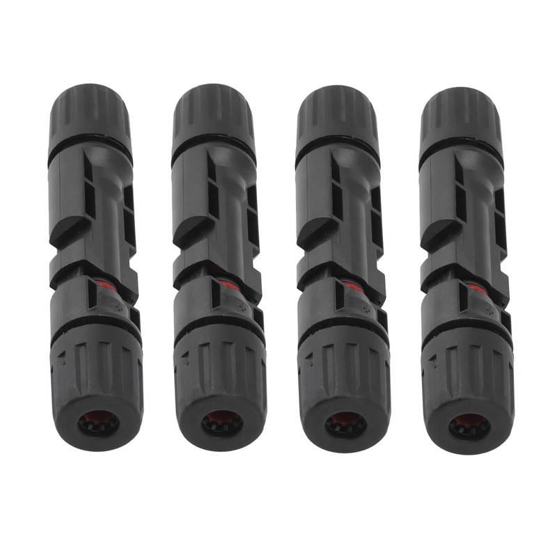 10 Sets Solar Panel Cable Connectors Waterproof Dustproof UV Resistant
