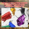 WALWAL Presta French Valve Caps, Anodized Aluminum - Compatible for