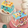 Bus Beat A Mole Toy Educational Sound Light Interactive Musical