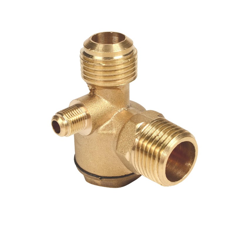 Air Compressor Check Valve Check Valve Brass 3 Way Male