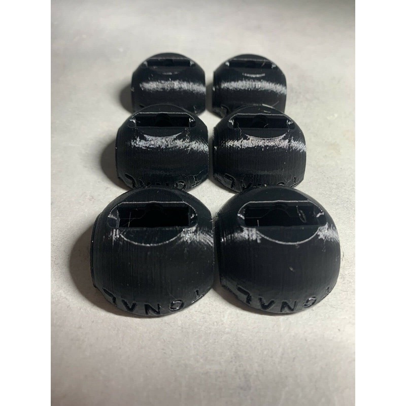 MH3D Generic Brackets - 6 Pack (Black) - Workout Accessory