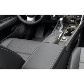 Kar Designers Vinyl Black w/Gray Stitch Center Console Armrest Cover Fits 16-20 Lexus RX 350