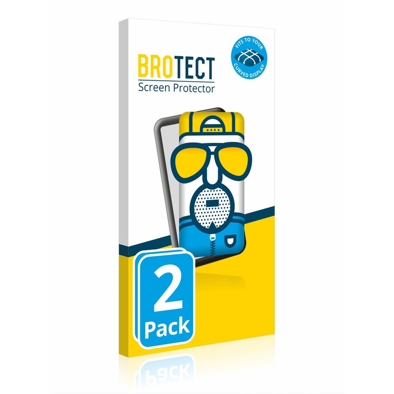 brotect 3D Curved Screen Protector Matte compatible with Garmin Descent