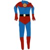 My Party Shirt Captain Planet Blue and Red Adult Costume-Adult