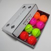 Poker Face Golf Ball - Color Distance 8 Pack (Red,