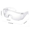 LEEINTO Safety Glasses Personal Protective Equipment Eyewear For Protection Clear
