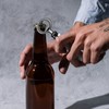 Ohiyoo Metal Bottle Opener Kits 8 Pack Blank Stainless Steel