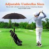 Universal Golf Cart Umbrella Holder, Adjustable Stand for Push Cart,