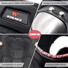 Yaozher 1 par de coderas para lismo, coderas para motoleta