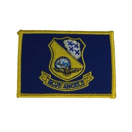 United States Navy Blue Angels Flag Patch - Color - Veteran Owned Business