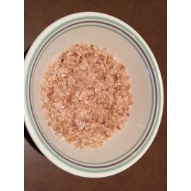 Homemade Applewood Smoked Pure Himalayan Salt ( Peppercorn Size ) 4 Oz