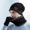 3-Piece Winter Knit Set, Beanie Hat, Neck Warmer and Gloves,