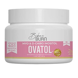 Ovatol Inositol Mezcla Óptima de Myo y D-Chiro Inositol 40 1 Bikini Burn Bote 230 gramos