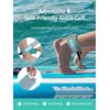 niphean Surfboard Leash 3–10ft, Coiled Paddle Board Leash SUP Ankle